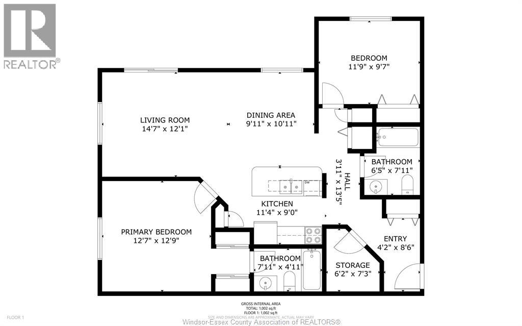 1655 GRAND MARAIS Unit# 310, Windsor, Ontario, N8E4W4 — Photo 35